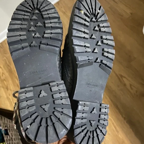 Zara distressed combat boot - Picture 9 of 9